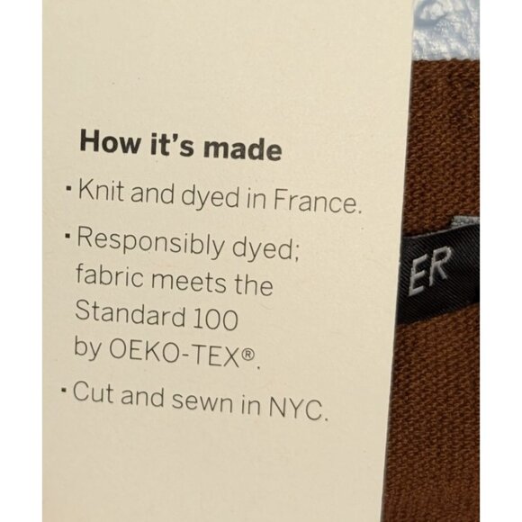 Eileen Fisher 1X Nutmeg Washable Stretch Crepe Slim Ankle Pants Womens USA Made - Picture 7 of 15